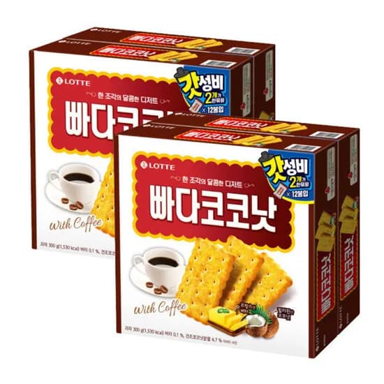 빠다코코낫 오리지날 300gX4곽 (10,720원) (무료배송)