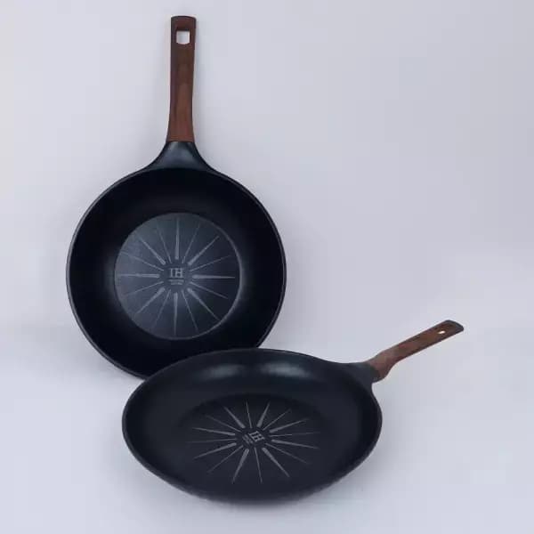 키친아트 IH 인덕션 후라이팬28cm+웍팬28cm (23,900원) (무료)