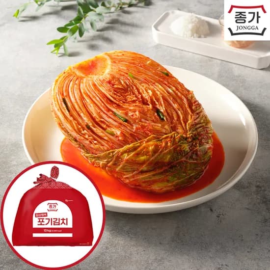 종가 일상행복 포기김치 배추김치 10kg