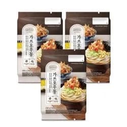 호텔컬렉션 에센셜 가쓰오 우동 489g x 3팩 6인분(소비기한 26.04.02) (11,900원) (무료)