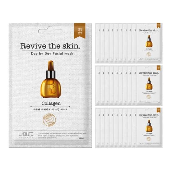 Labute 리바이더스킨 콜라겐 마스크팩 30매