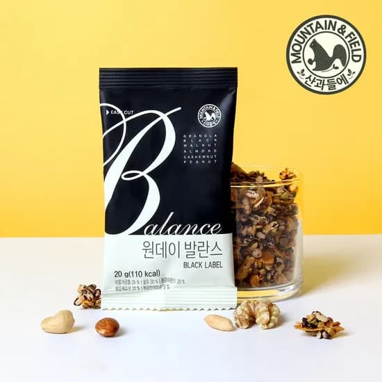 하루견과 원데이발란스블랙 20g 100봉