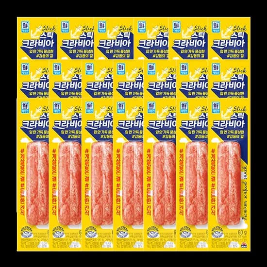 사조 대림 크라비아스틱 60g 20개