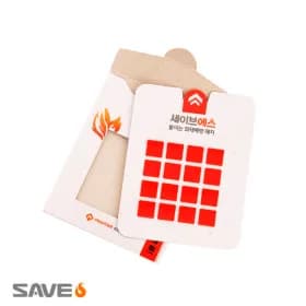 세이브에스 콘센트 멀티탭 자동 소화 패치 16개입