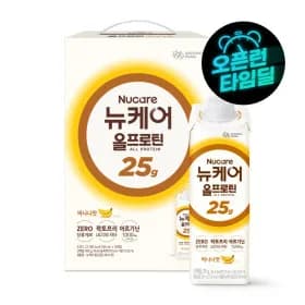 뉴케어 올프로틴 바나나맛 25g 0.245L 16입