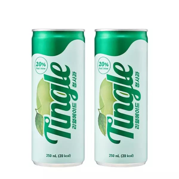 팅글 리얼에이드 청사과 250ml 30캔