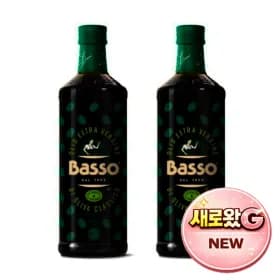 바쏘 엑스트라 버진 올리브유 1L x 2개 < 29,960원 / 무료 배송 >
