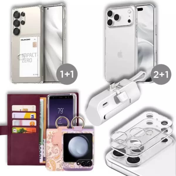 스마트폰 투명 젤리 케이스 3개