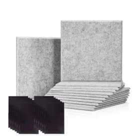 셀프시공 인테리어 방음 흡음재 자석형 12p + 자석 12p 세트(25,820원/무배)