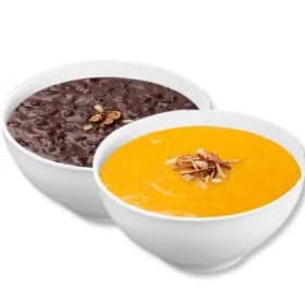 단팥죽 3+단호박죽 3팩 (무배/15220원)