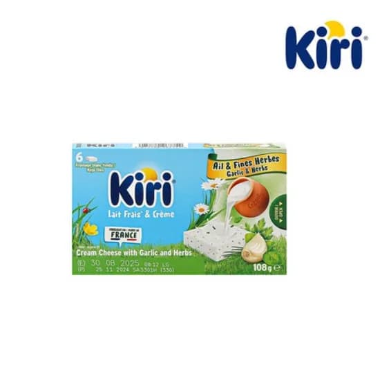 끼리 크림치즈 포션 갈릭앤허브 108g 6입 6개이상 담기 개당1,650원 (9,900원~) (무료)