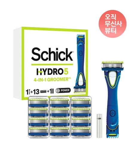 쉬크 하이드로5 그루머 날13입 + 면도기 (21,165원) (무료)