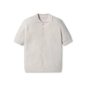 면 아크릴 혼방 기본 니트