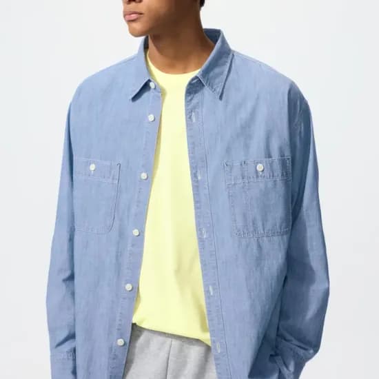 유니클로 샴 브레이 셔츠 (26,740원) (무료)