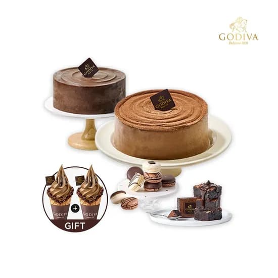 솔티 카라멜 초콜릿 케이크 (27,180원) (무료)