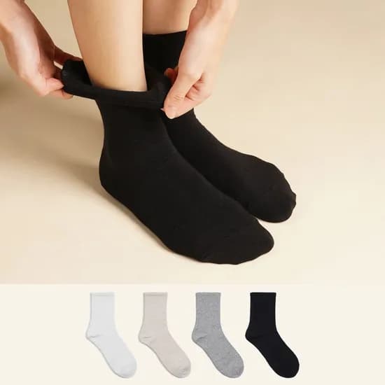 삭피엔스 8팩 무압박 밴드 남자 무지 양말 (8,970원) (무배)