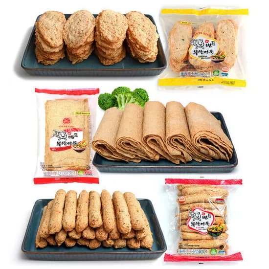 범표어묵 사각어묵800g 봉어묵800g 야채어묵700g 총 2.3kg