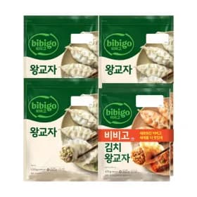 CJ 비비고 왕교자 1.05kg x3봉 + 김치왕교자 420g x2봉 (25,420원) (무료배송)
