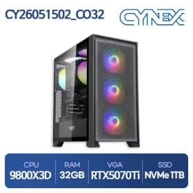 9800X3D RTX5070Ti 32G 1TB 완본 (2,888,290원) (무료)