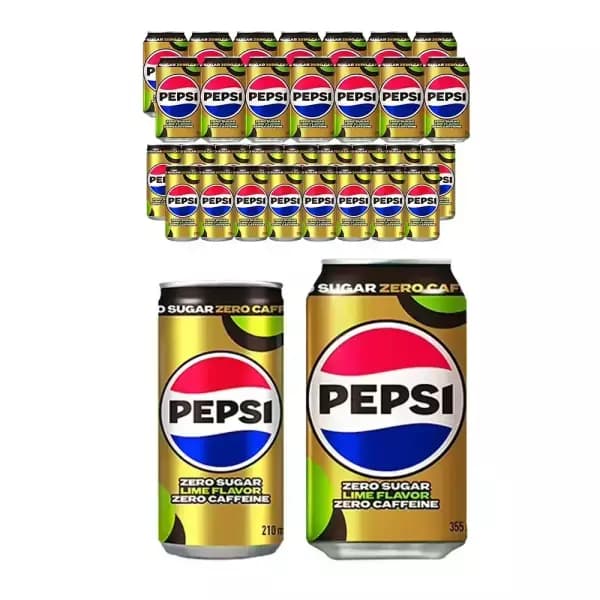 펩시 제로슈거 라임향 제로카페인 올인원팩 (210ml, 18개 +355ml, 15개) (T멤13,460원) (무료)