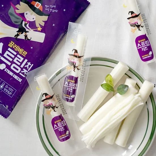 끌레베르 스트링치즈 90g 10봉 (18g x 50개)