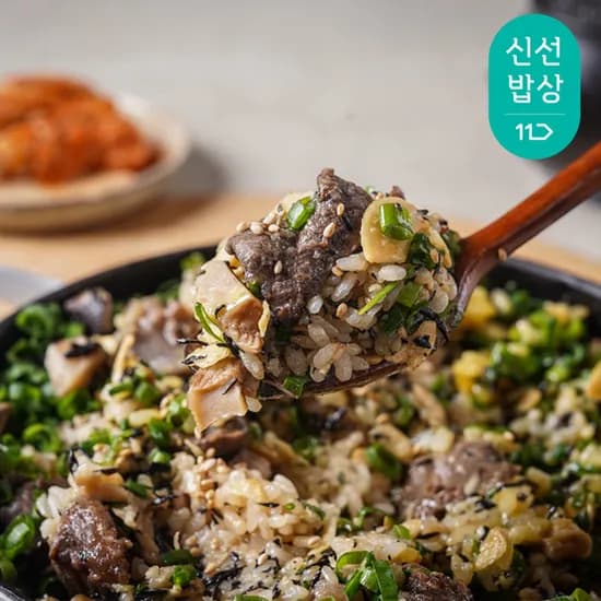 건강한 밥상, 톳 스테이크솥밥 1팩+1팩 (2인분+2인분) (15390원,무료배송)
