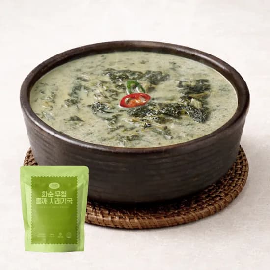 화순 무청 들깨시래기국530g x 3세트 (9,900원/ 네멤무료)