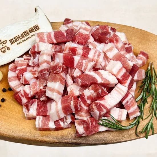 파파네정육점 한입 삼겹살, 500g, 4개 (20,898원/무료)