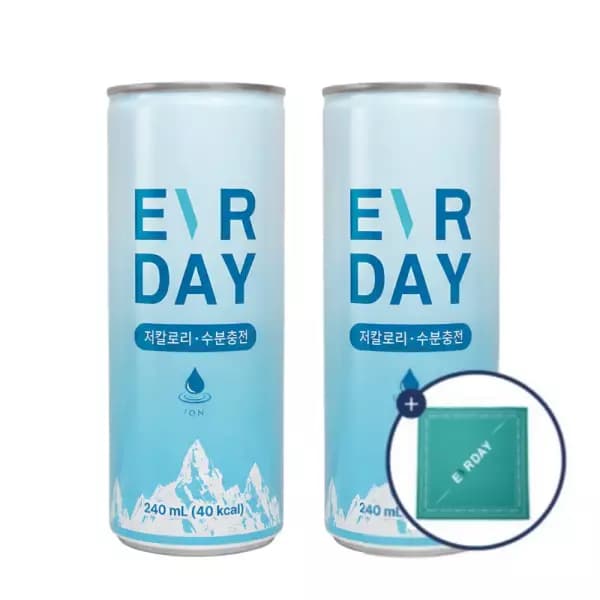에버데이 이온 240ML X 60캔 + 스카프 (24,890원) (무료)