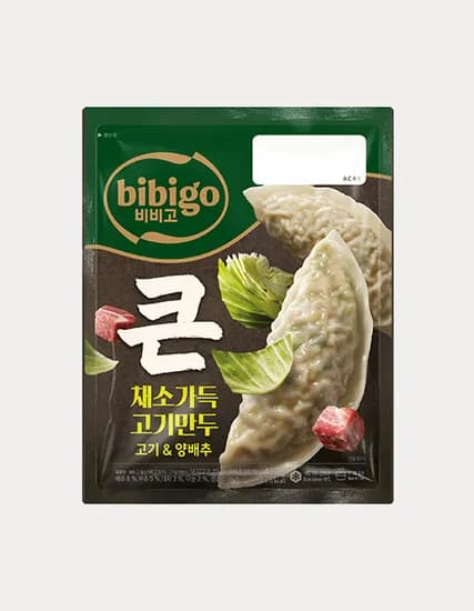 비비고 큰채소 가득 고기 양배추 만두 400g 2개 (6,280/멤버십무배)