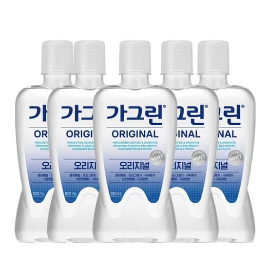 동아제약 가그린 오리지널 820ml x 3개