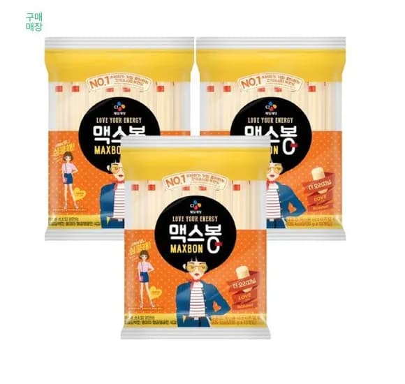 맥스봉 오리지널 455g x3개 (10,900원)