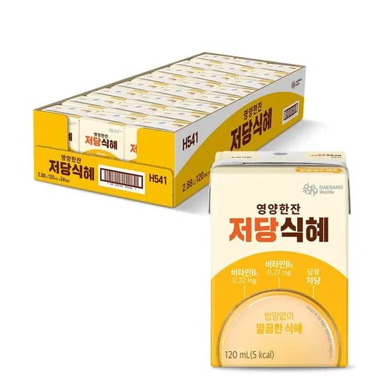 뉴케어 영양한잔 저당식혜 120ml (24팩) (10,360원) (무료)