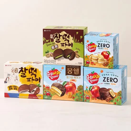 롯데 두바이 찰떡파이 300g x 3개 (16,929원) (무료)