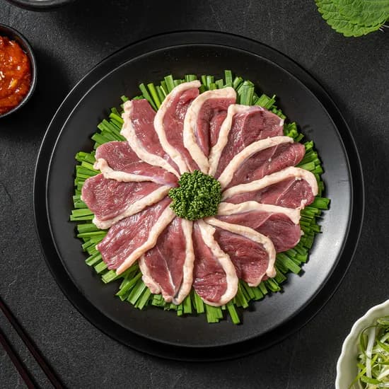 국내산 무항생제 생 오리로스 500g X2개 (15500원/네멤무배)