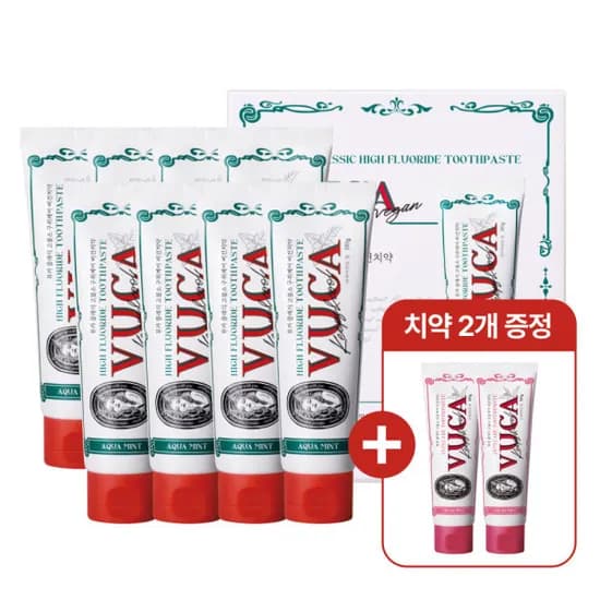 뷰카 고불소 치약 110g 10개