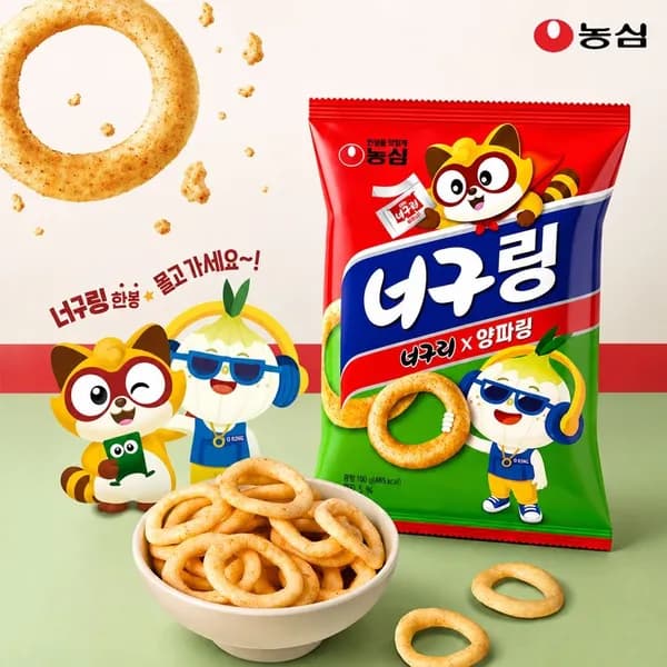 농심 너구링 100g 6봉