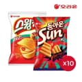 오리온 스윙칩 볶음고추장 60g 10개 + 썬 핫 스파이시맛 80g 10개 (20,680원) (무료)