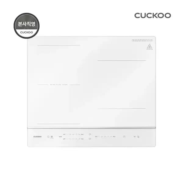 쿠쿠 3구 유광 인덕션 전기레인지 화이트 CIR-E349FAW 427,550원