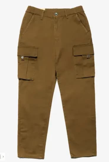 닉스 코튼스판 3/4밴딩 카고 테이퍼드 치노