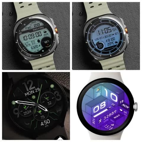 Digital Slant Sport Watch Face 외 몇 종