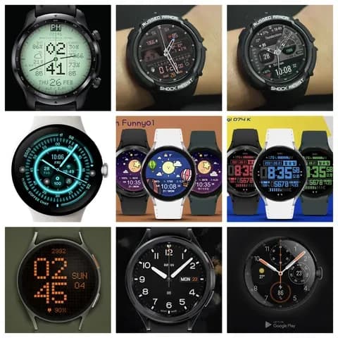 종료 [WearOS] Data Core Watch Face외 몇 종 일시 무료