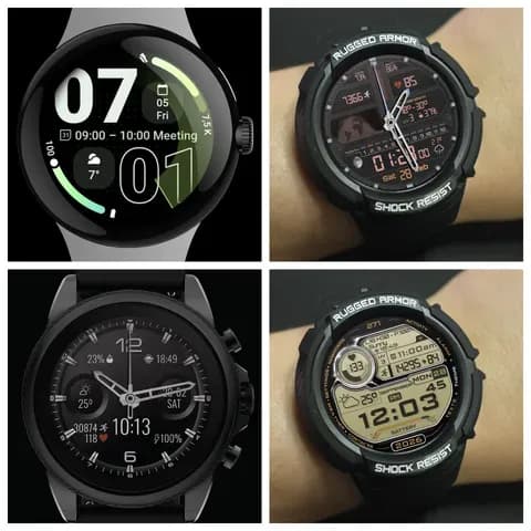 종료 [WearOS] Nomad Watch Face외 몇 종 무료