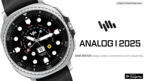 종료 [WearOS] SamWatch Analog I 2025 일시 무료