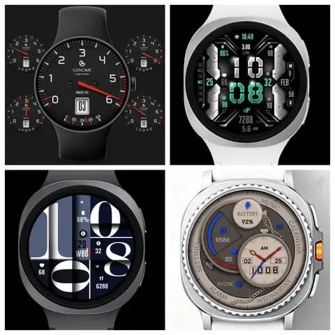 x10: 레이싱 타코미터 워치 페이스외 몇 종 일시 무료