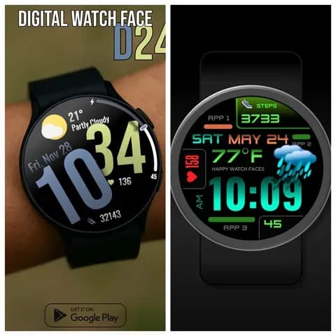 Digital Watchface D24 외 1종