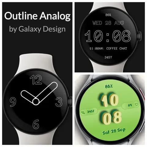 Minimal Watch Face 3 외 다양