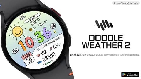 SamWatch Doodle Weather 2