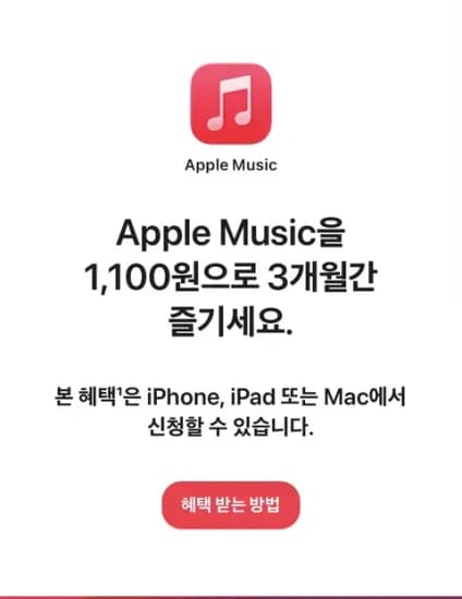 3개월 1,100원