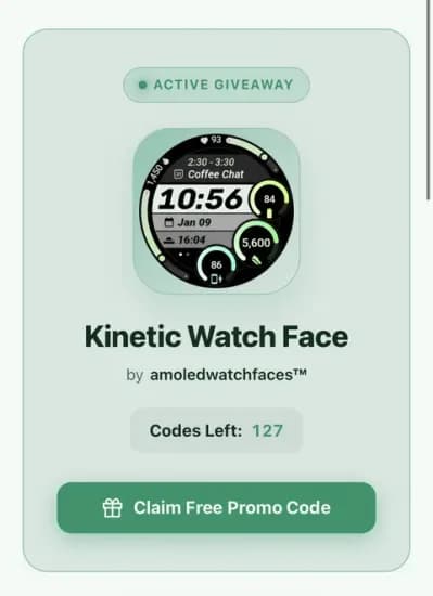 Kinetic Watch Face 리딤